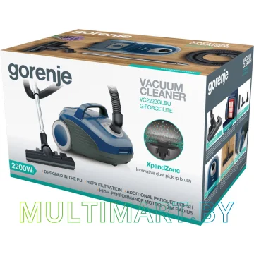 Пылесос Gorenje VC2222GLBU картинка 3